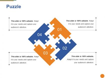 Puzzle ppt portfolio gallery