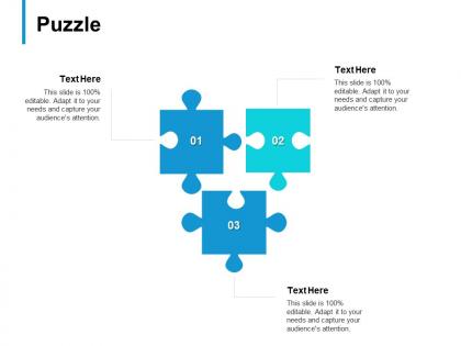 Puzzle problem solution a68 ppt powerpoint presentation model portfolio