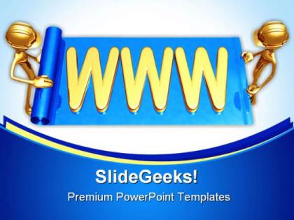 Www web builders internet powerpoint templates and powerpoint backgrounds 0311