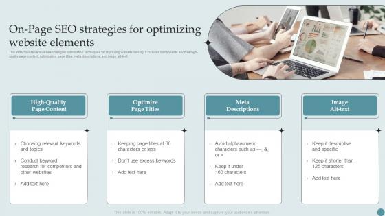 Q933 On Page SEO Strategies For Optimizing Website Elements Consumer Acquisition Techniques With CAC