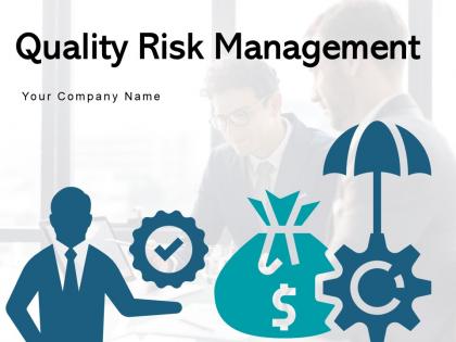 Quality Risk Management Essential Components Organization Analytics