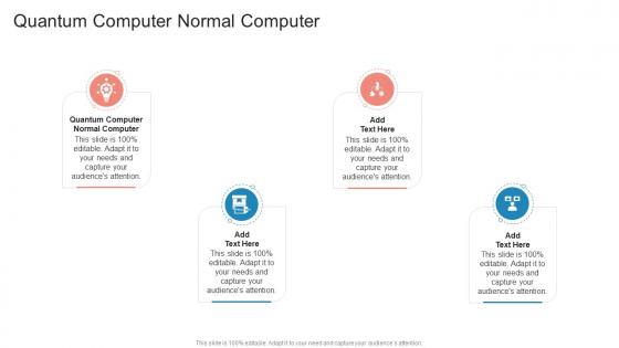 Quantum Computer Normal Computer In Powerpoint And Google Slides Cpb