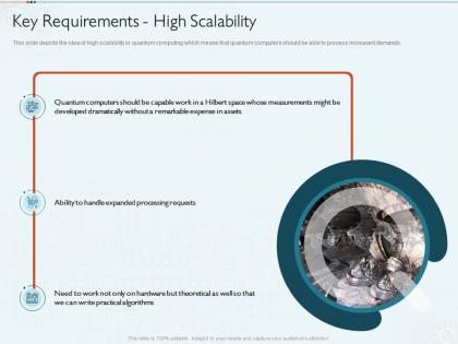 Quantum computing it key requirements high scalability ppt powerpoint presentation pictures