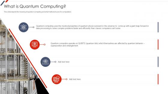 Quantum Mechanics What Is Quantum Computing Ppt Slides Layout Ideas