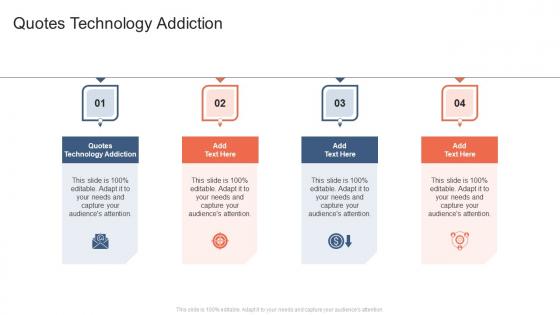 Quotes Technology Addiction In Powerpoint And Google Slides Cpb