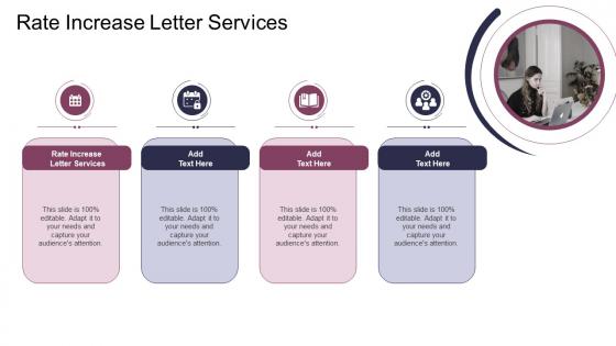 Rate Increase Letter Services In Powerpoint And Google Slides Cpb