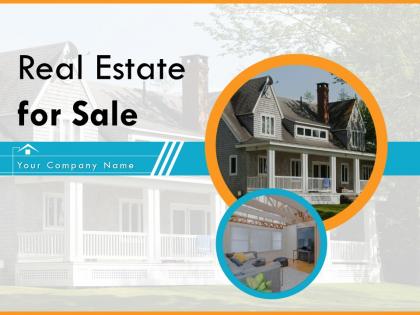 Real Estate For Sale Powerpoint Presentation Slides