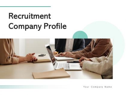 Recruitment Company Profile Presentation Business Overview Financials Products Services