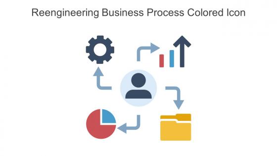 Reengineering Business Process Colored Icon In Powerpoint Pptx Png And Editable Eps Format