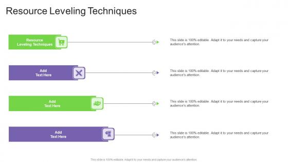 Resource Leveling Techniques In Powerpoint And Google Slides Cpb