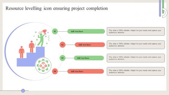 Resource Levelling Icon Ensuring Project Completion