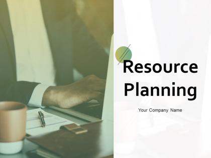 Resource Planning Powerpoint Presentation Slides