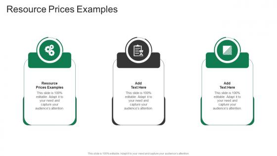 Resource Prices Examples In Powerpoint And Google Slides Cpb