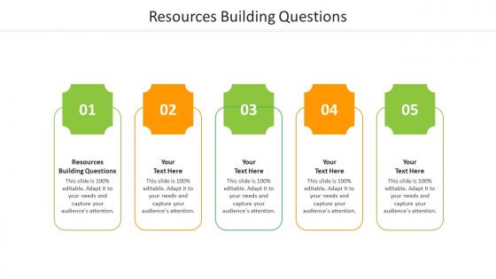 Resources building questions ppt powerpoint presentation summary mockup cpb