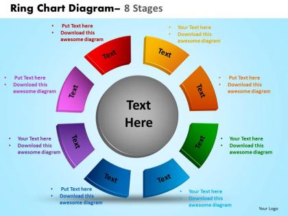 Ring chart diagram 8 stages 20