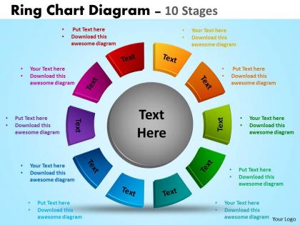 Ring chart diagrams templates 4