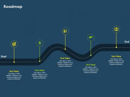 Roadmap ppt background