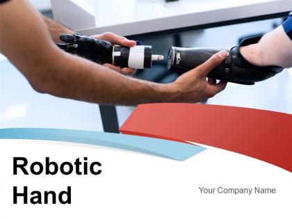 Robotic hand technology anatomy artificial intelligence mechanical device performing