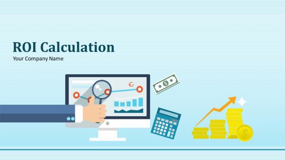 Roi Calculation Powerpoint Presentation Slides