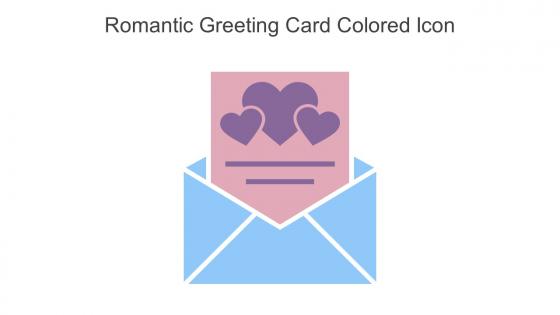 Romantic Greeting Card Colored Icon In Powerpoint Pptx Png And Editable Eps Format