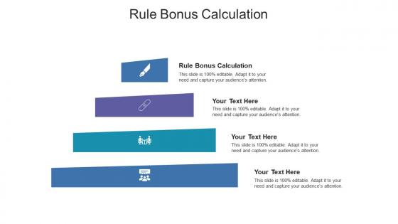 Rule bonus calculation ppt powerpoint presentation model slides cpb