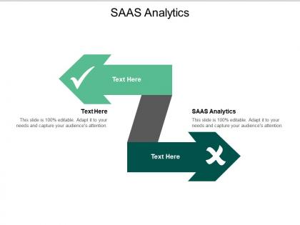 Saas analytics ppt powerpoint presentation show graphics download cpb