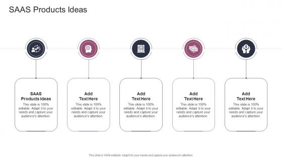 SAAS Products Ideas In Powerpoint And Google Slides Cpb