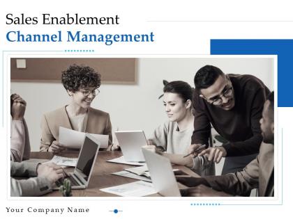 Sales enablement channel management powerpoint presentation slides