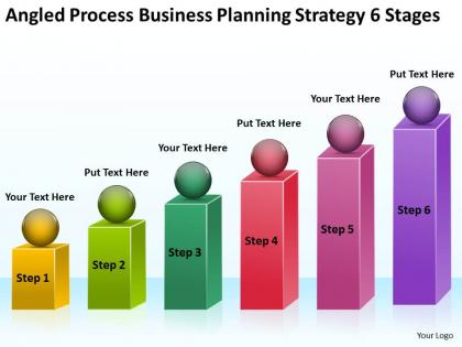 Sample business powerpoint presentation planning strategy 6 stages templates