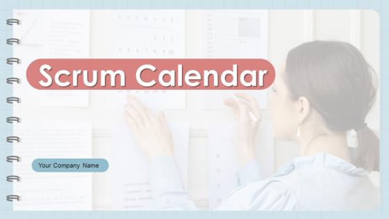 Scrum Calendar Powerpoint Ppt Template Bundles