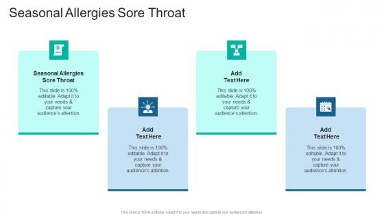 Seasonal Allergies Sore Throat In Powerpoint And Google Slides Cpb