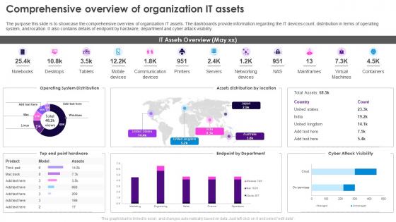 Security Plan To Prevent Cyber Comprehensive Overview Of Organization IT Assets