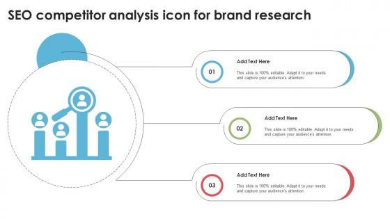 SEO Competitor Analysis Icon For Brand Research