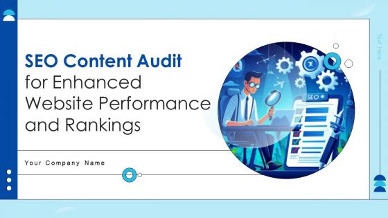 SEO Content Audit For Enhanced Website Performance And Rankings Powerpoint Presentation Slides