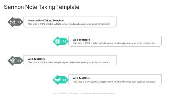 Sermon Note Taking Template In Powerpoint And Google Slides Cpb