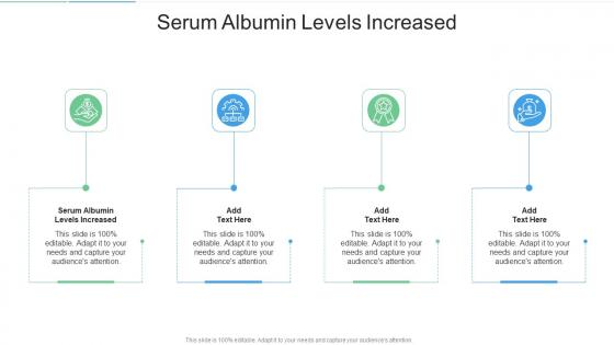 Serum Albumin Levels Increased In Powerpoint And Google Slides Cpb