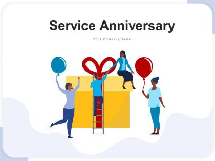 Service anniversary surprising employee business woman monetary benefits