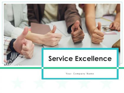 Service excellence achieving customer information technology business focus