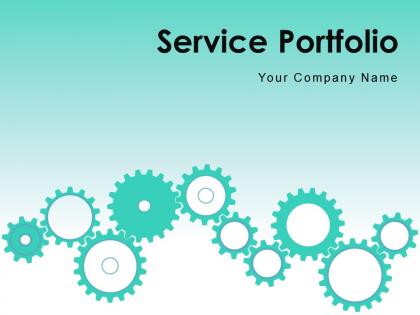 Service Portfolio Management Structure Catalogue Gear Process Flow Chart Progress Knowledge