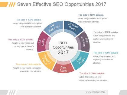 Seven effective seo opportunities 2017 powerpoint layout