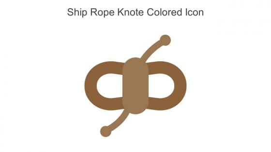 Ship Rope Knote Colored Icon In Powerpoint Pptx Png And Editable Eps Format