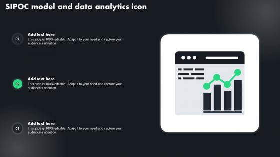 SIPOC Model And Data Analytics Icon