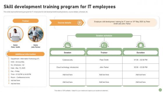 Skill Development Training Program For IT Employees