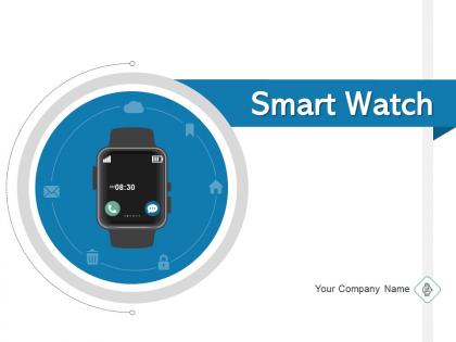 Smart watch diagram planning goals measurable wearable technology