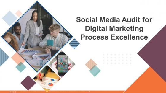 Social Media Audit For Digital Marketing Process Excellence Powerpoint Presentation Slides