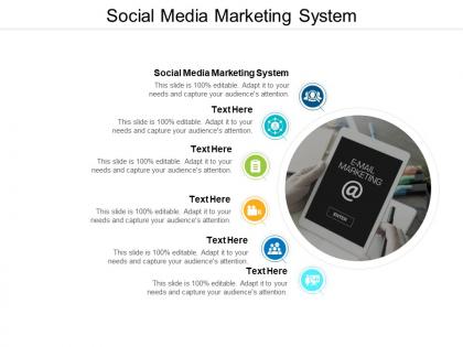 Social media marketing system ppt powerpoint presentation portfolio cpb