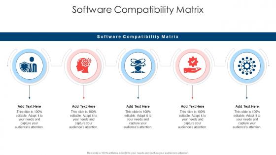 Software Compatibility Matrix In Powerpoint And Google Slides Cpp