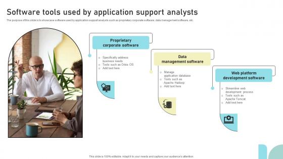 Software Tools Used By Application Support Analysts