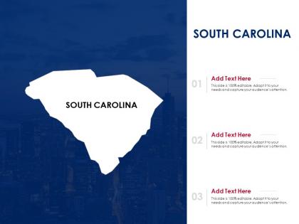 South carolina powerpoint presentation ppt template