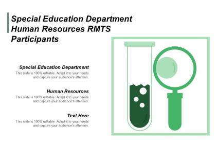 Special education department human resources rmts participants